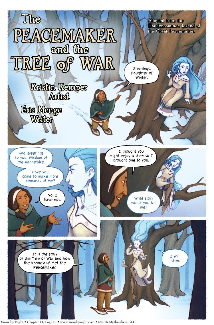 The Peacemaker and the Tree of War, Page 1