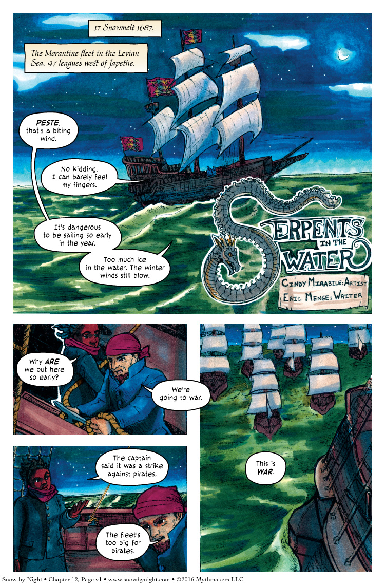 Serpents in the Water, Page 1